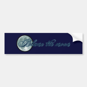 Pegatina Para Coche Culpe la luna