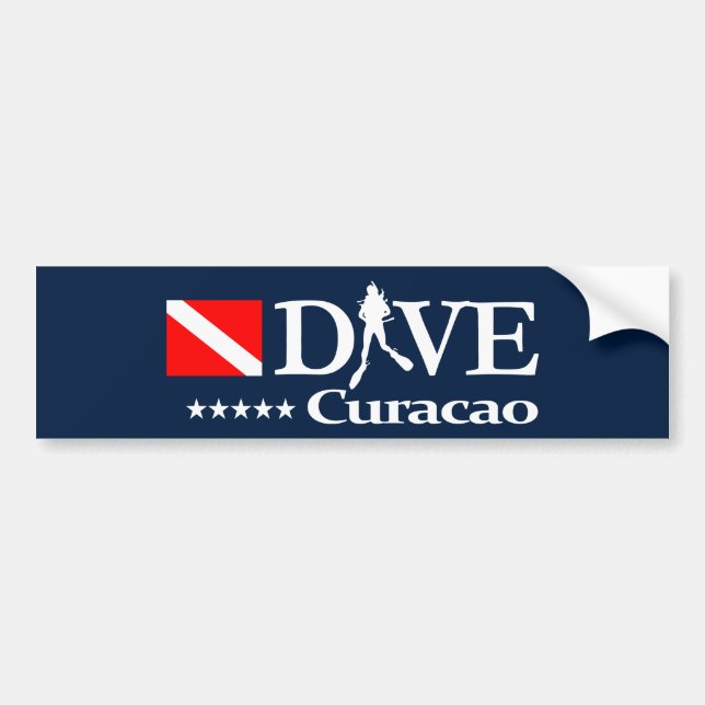 Pegatina Para Coche Curacao DV4 (Frente)