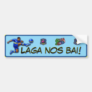 Pegatina Para Coche Curazao Vamos