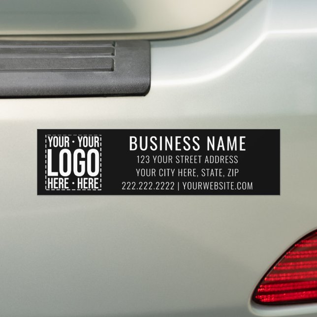 Pegatina Para Coche Custom Business Logo Corporate Company Modern Cool (en coche)