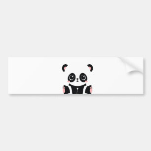 Pegatina Para Coche Cute personalizado panda