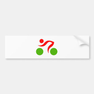Pegatina Para Coche Cycling cool logo