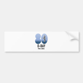 Pegatina Para Coche D-Day 80 - 1944-2024