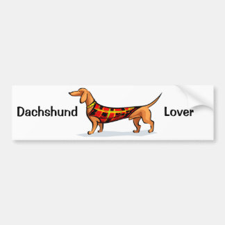 Pegatina Para Coche Dachshund
