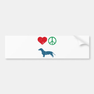 Pegatina Para Coche Dachshund