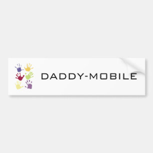 PEGATINA PARA COCHE DADDY-MOBILE