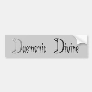 Pegatina Para Coche Daemonic divino