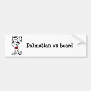 Pegatina Para Coche Dalmatian Puppy