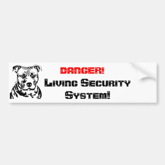 Pegatina Para Coche DANGER! , Living Sec…