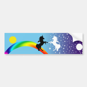 Pegatina Para Coche Danza de los unicornios