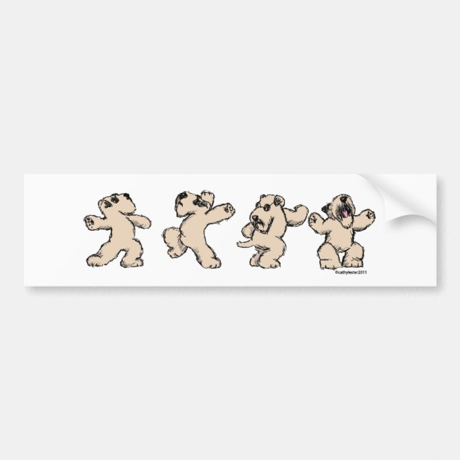 Pegatina Para Coche Danza SCWT (Frente)