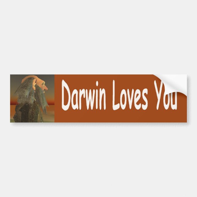 Pegatina Para Coche Darwin (Frente)