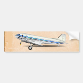 PEGATINA PARA COCHE DC-3