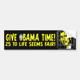 Pegatina Para Coche ¡Dé el tiempo de Obama!