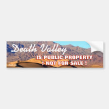 DEATH VALLEY ES PROPIEDAD PÚBLICA NO PARA LA