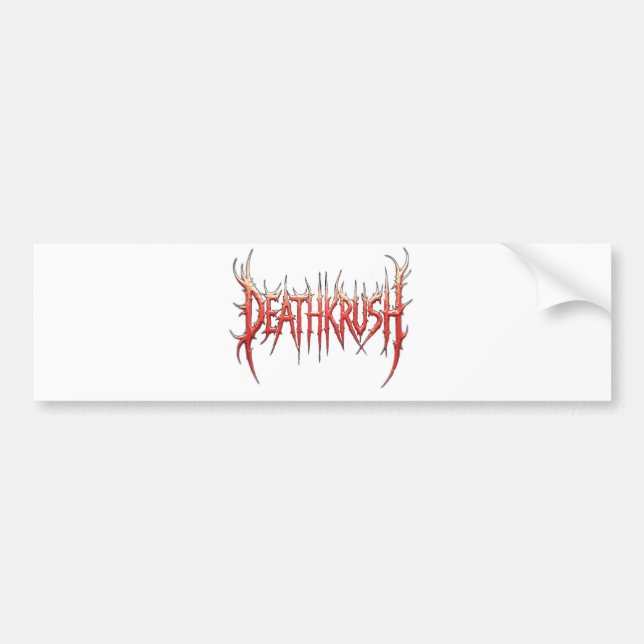 Pegatina Para Coche Deathkrush - Carsticker (Frente)