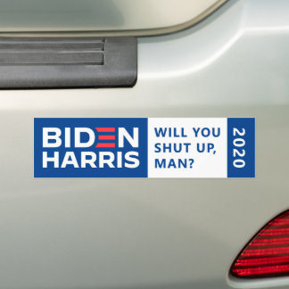 Pegatina Para Coche Debate presidencial de Biden Harris 2020