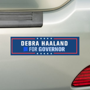 Pegatina Para Coche Debra Haaland para Gobernadora de Nuevo México