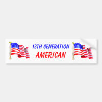 décimotercero Americano de la generación