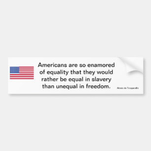 Pegatina Para Coche Declaración americana de la libertad