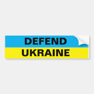 PEGATINA PARA COCHE DEFEND UKRAINE