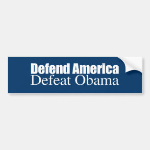 Pegatina Para Coche DEFENDER AMÉRICA DERROTAR OBAMA -.png
