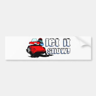 Pegatina Para Coche Dejáis le Snowmobile