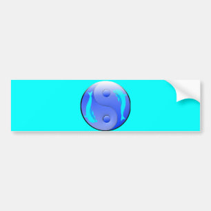 Pegatina Para Coche Delfín de Ying-Yang