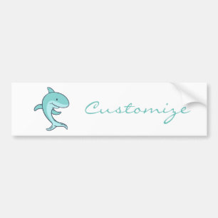 Pegatina Para Coche Delfines Azules Saltan Thunder_Cove