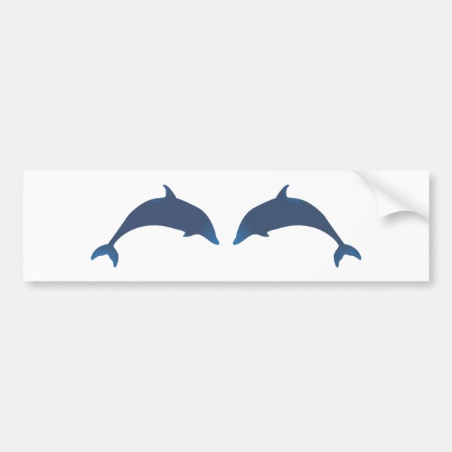 Pegatina Para Coche Delfines dolphins (Frente)