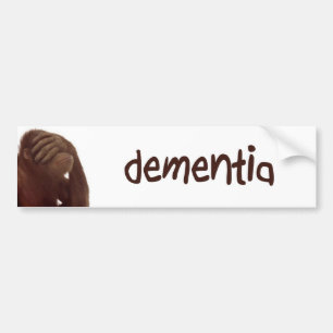 Pegatina Para Coche demencia