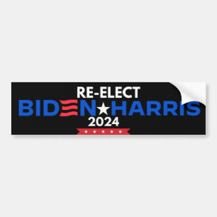 Pegatina Para Coche Demócrata electoral de Joe Biden 2024
