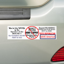 Pegatina Para Coche Democrática Nancy Pelosi Editar AÑO