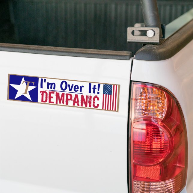Pegatina Para Coche Dempanic: Estoy superándolo (En Camión)