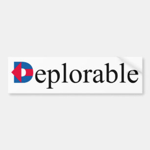 Pegatina Para Coche Deplorable