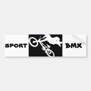 PEGATINA PARA COCHE DEPORTES BMX
