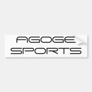 PEGATINA PARA COCHE DEPORTES DE AGOGE