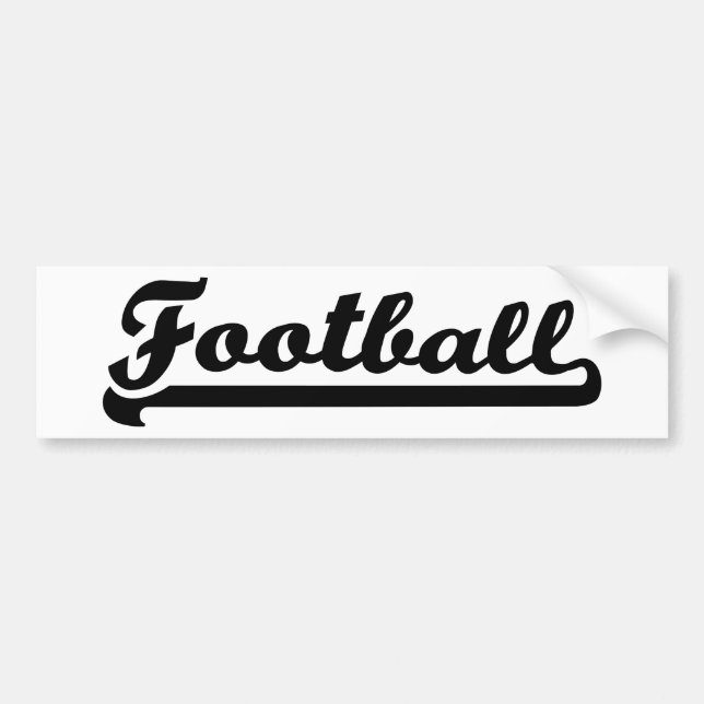 Pegatina Para Coche Deportes del fútbol (Frente)