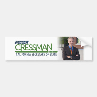 Pegatina Para Coche Derek Cressman Bumper Sticker
