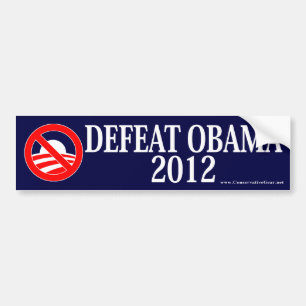 Pegatina Para Coche Derrota Obama 2012