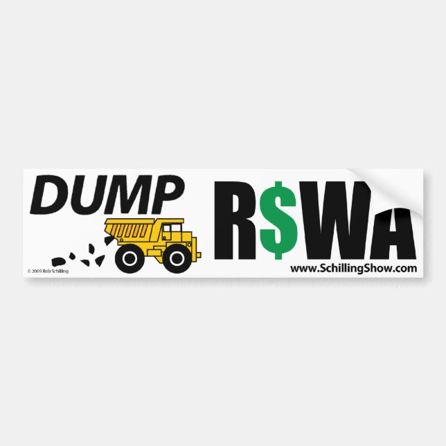 PEGATINA PARA COCHE DESCARGA RSWA (Frente)