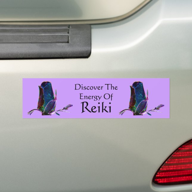 Pegatina Para Coche Descubre La Energía De Reiki (en coche)