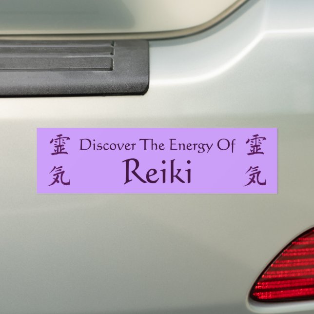 Pegatina Para Coche Descubre la energía del símbolo de Reiki (en coche)