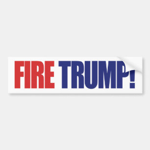 Pegatina Para Coche ¡Despedir a Trump! - Impugnar al presidente Trump