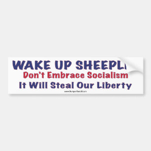Pegatina Para Coche Despierta Sheeple