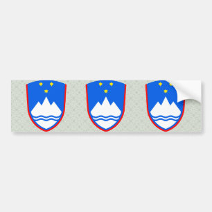 Pegatina Para Coche Detalle del escudo de armas de Eslovenia
