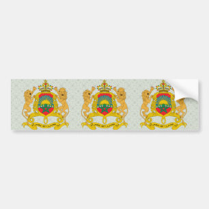 Pegatina Para Coche Detalle del escudo de armas de Marruecos