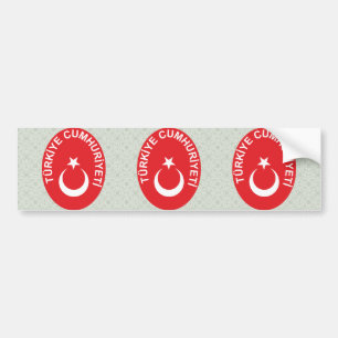 Pegatina Para Coche Detalle del escudo de armas de Turquía