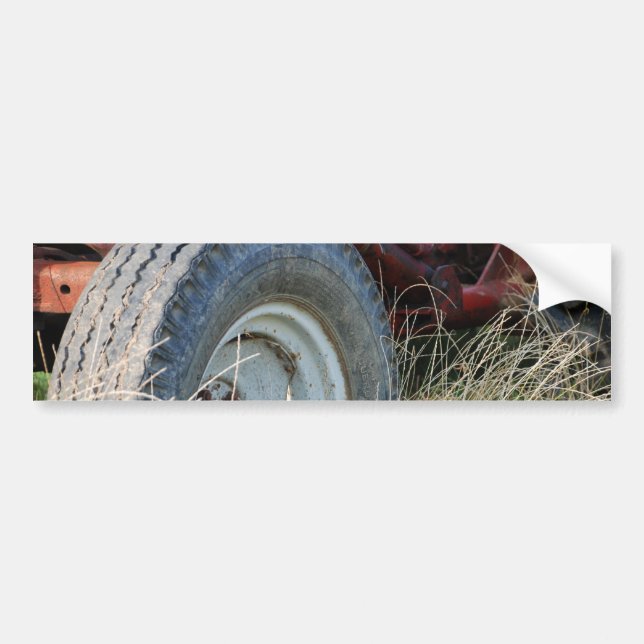 Pegatina Para Coche detalles del tractor (Frente)