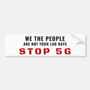 Pegatina Para Coche Detener 5G